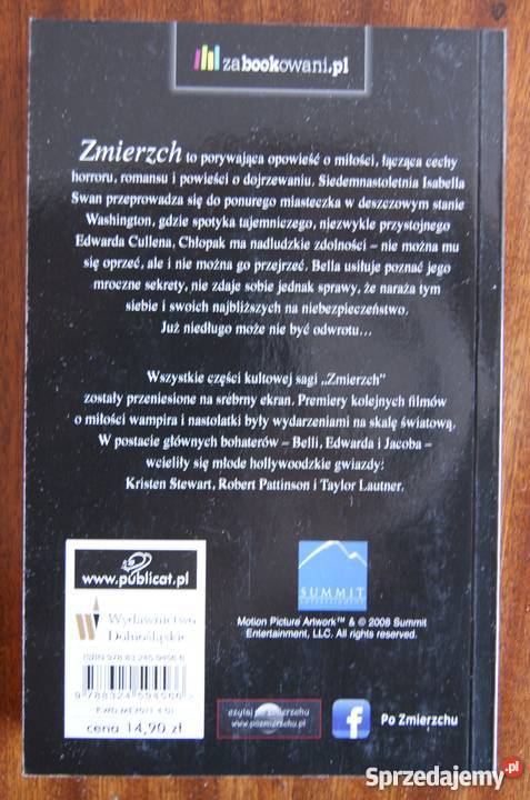 Stephenie Meyer Zmierzch Proza i poezja lubelskie Parczew sprzedam