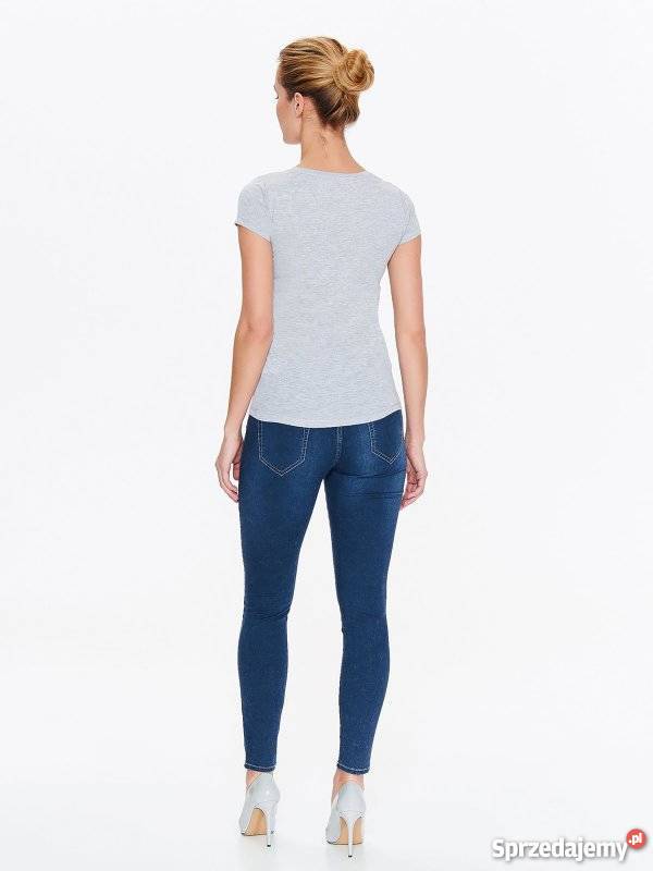 Szary tshirt Top Secret Rozmiar 40(L) Olkusz sprzedam