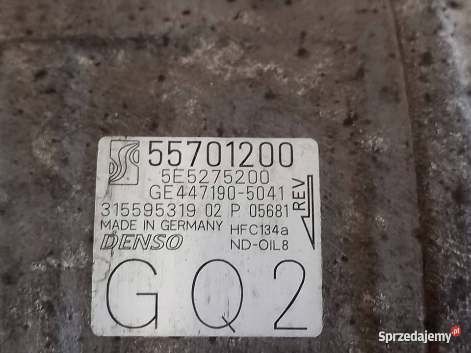 OPEL 10 12 14 sprężarka klimatyzacji 55701200 osobowe świętokrzyskie Kielce