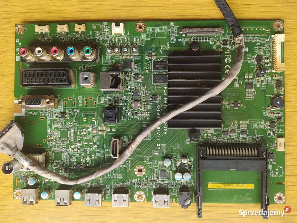 B191102 D14 Zasilacz telewizora TOSHIBA 39L4333D Krosno