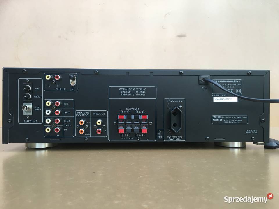 Amplituner Marantz SR39 RDS 74SR3902B Opole
