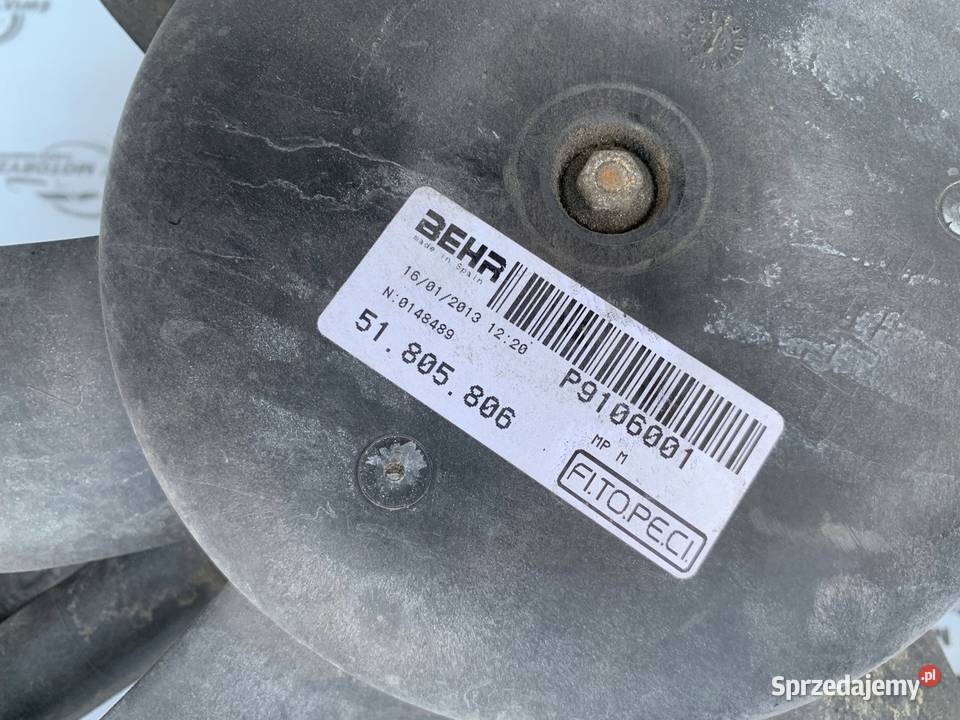 FIAT FIORINO III 13r wentylator chłodnicy świętokrzyskie Kielce