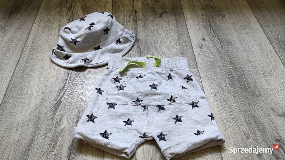 kapelusz chłopięcy spodenki Primark Celestynów