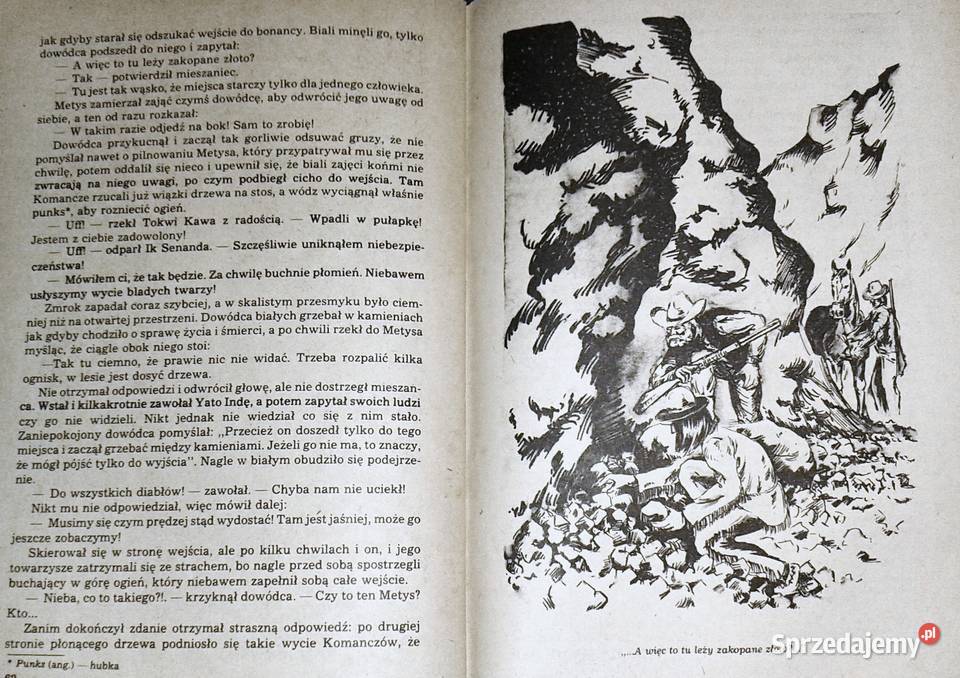 Czarny Mustang góry i prerie Karol May Cz123 Chełm