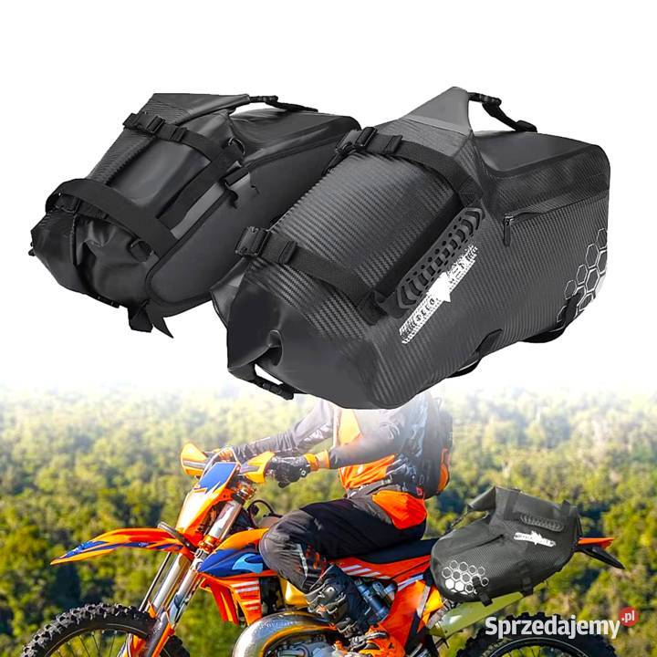 Torby motocyklowe KEMIMOTO 2 x 24L Sakwy boczne Kiekrz