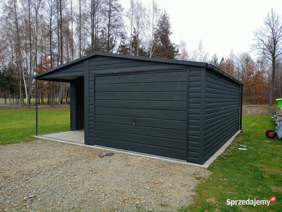 Garaż Blaszany Blaszak z pomieszczeniem Olecko-Kolonia sprzedam