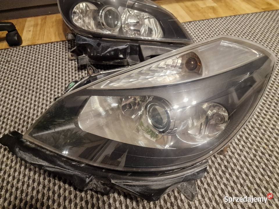 Lampy przednie renault clio 3 soczewka