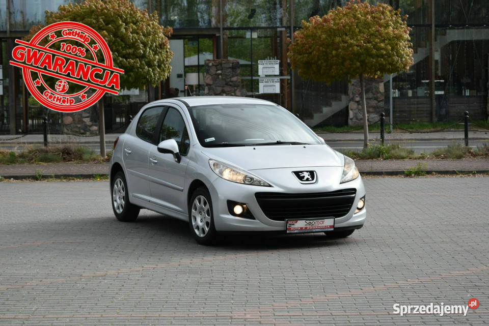 Peugeot 207 14HDi 68 2012r Salon IIwł Klima Hatchback mazowieckie