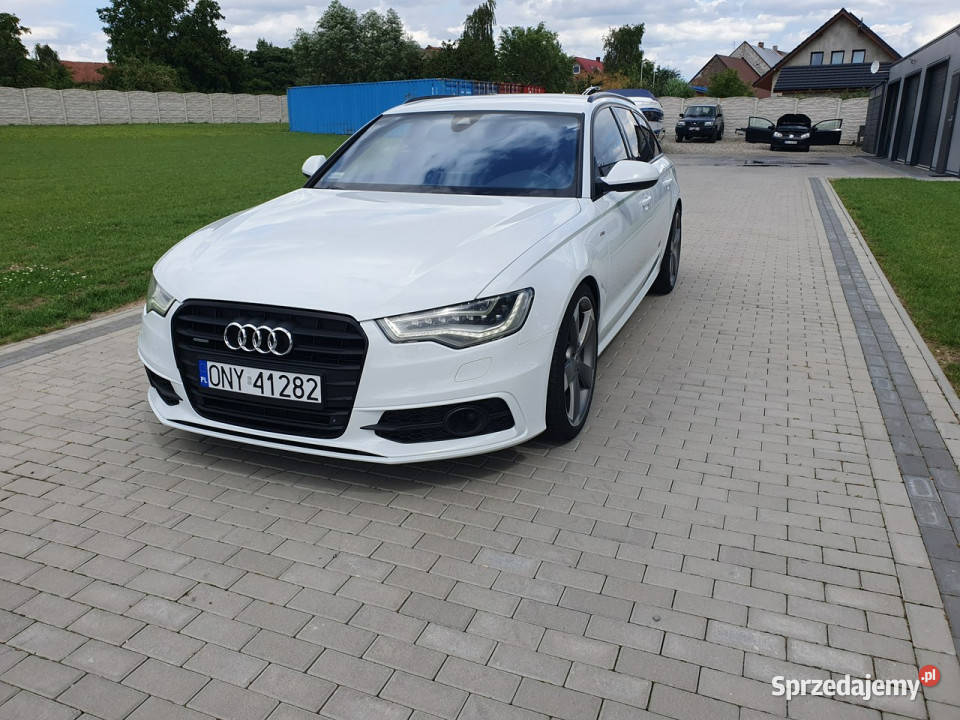 Audi A6 30 bitdi 313 S Line Full Ledy Bose Radar łopatki zmiany biegów Strobice sprzedam