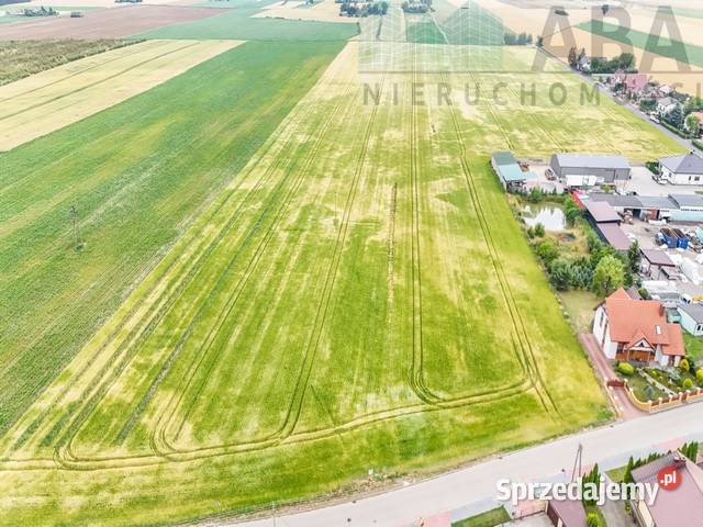 Działki budowlane Sadlnogm Wierzbinek Spokojna kostka Sadlno