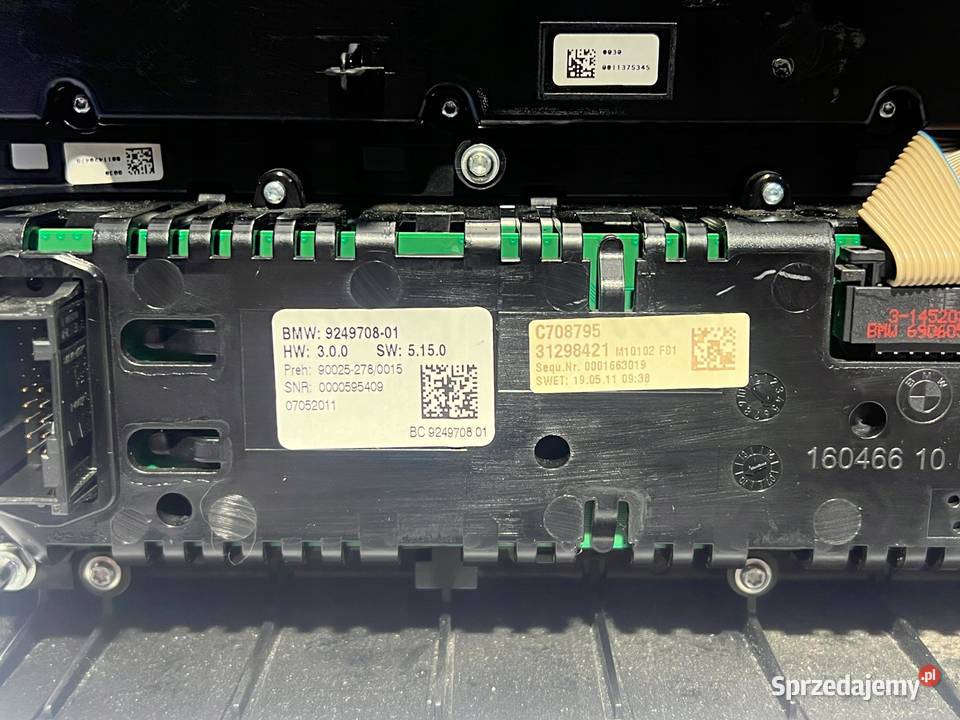 BMW F10 F11 PANEL KLIMATYZACJI RADIA PODGRZEWANE sprzedam