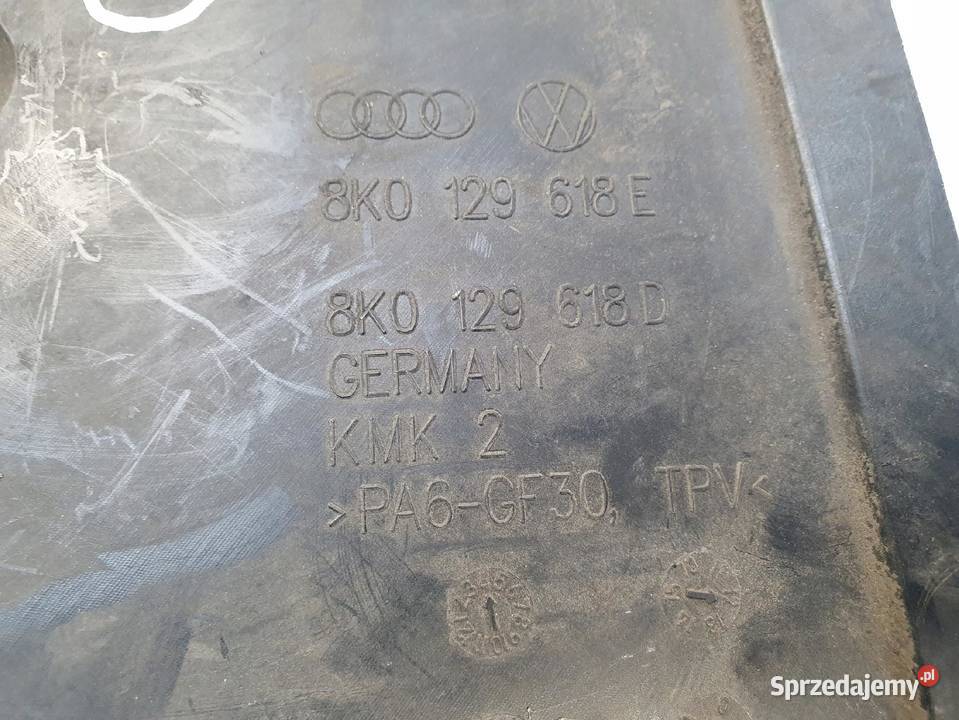 WLOT POWIETRZA DOLOT Kierownica Audi A5 A4 B8 Kierownice powietrza Chełm