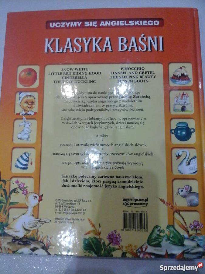 Klasyka baśni Uczymy się angielskiego angielski Łęczna
