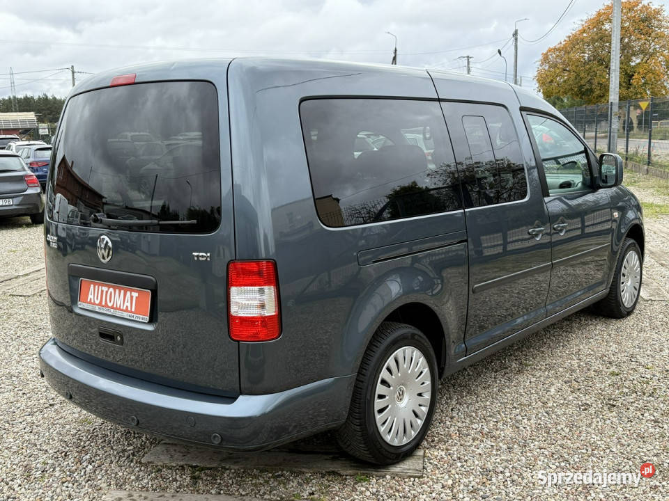 Volkswagen Caddy MAXIDSG19 tdi7osobowyz Niemiec klimatyzacja pomorskie Dąbrowa