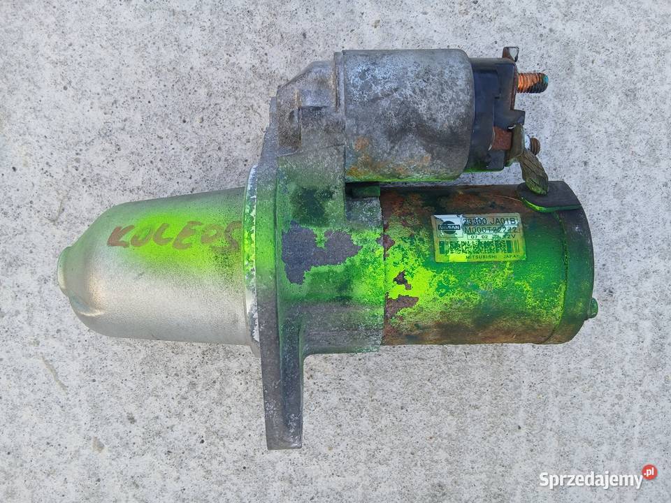 Oryginalny rozrusznik 23300JA01B JA00D Renault osobowe Szczerbice