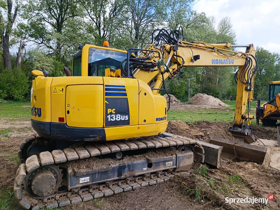 Koparka gąsienicowa Komatsu 138 US8 2011 Szybkozłącze Nowy Dwór Mazowiecki