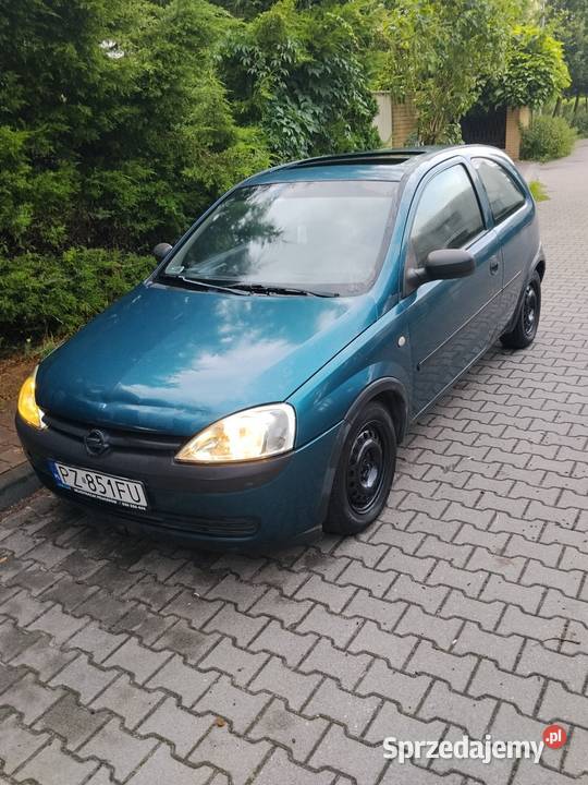 Opel Corsa 10 benzyna okazja 1600zl Poznań