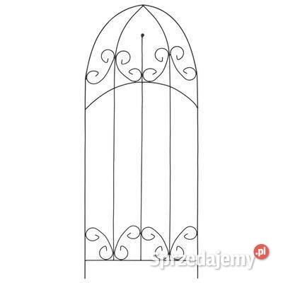 vidaXL Drabinki na rośliny pnące 3 czarne 40x100 Kwietniki Donice ogrodowe Warszawa sprzedam