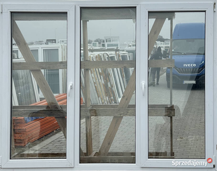 OKNA KacprzaK 233X172 OKNO Używane Plastikowe