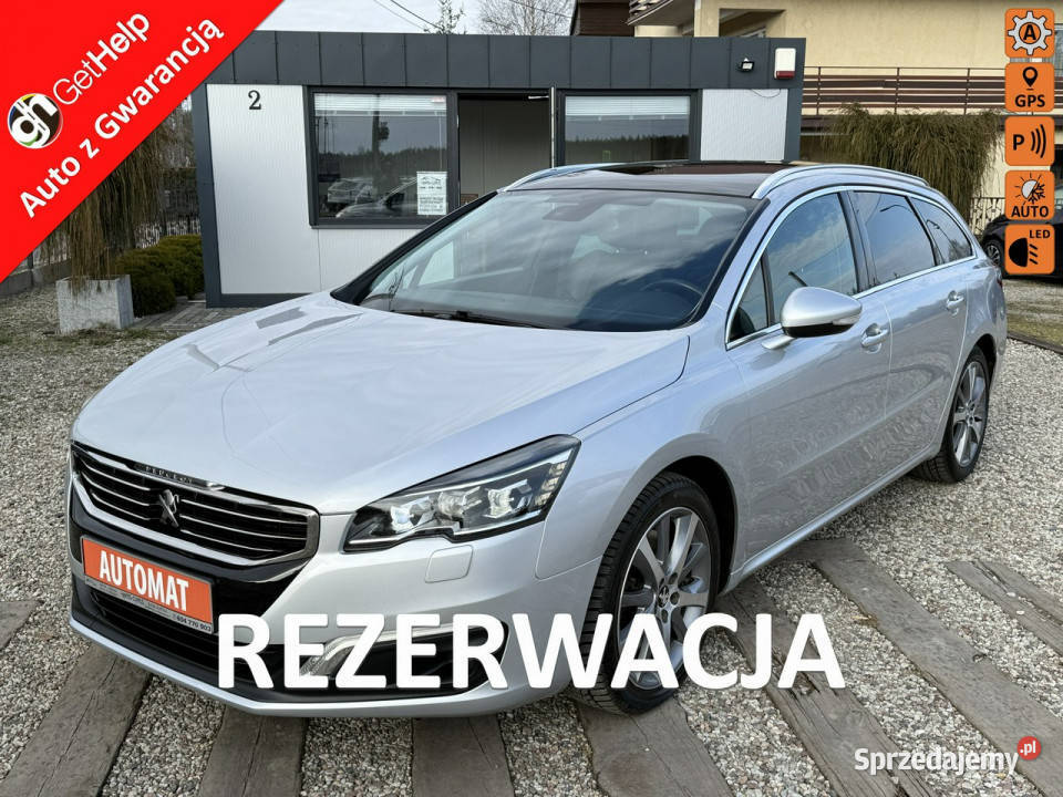 Peugeot 508 SW automatpanoramaledyz Niemiec I Dąbrowa