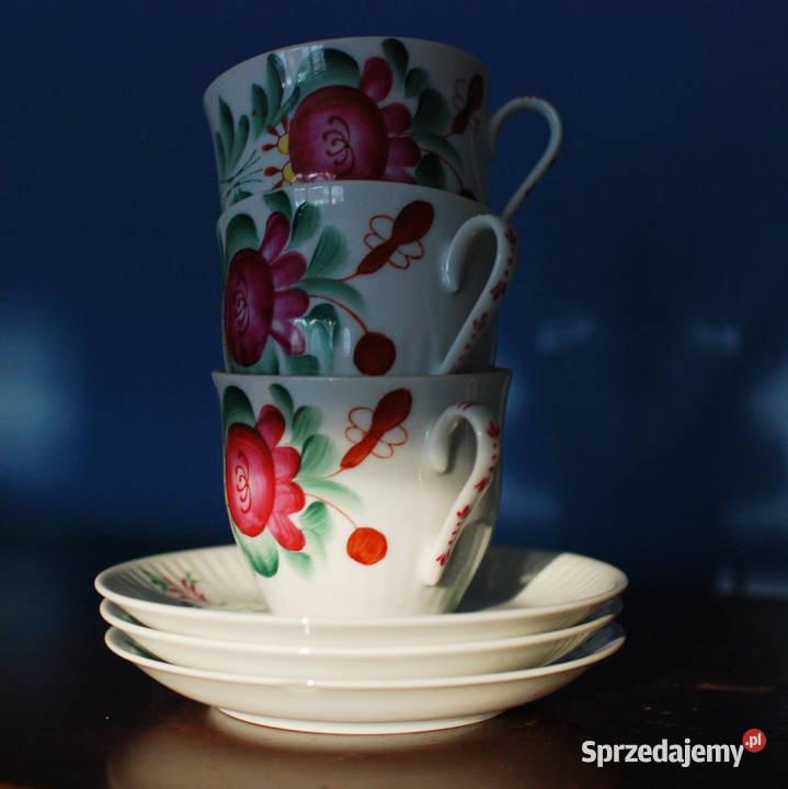 filiżanki Handgemalt Ostfriesland Gdynia