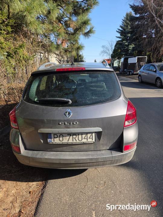 Renault Clio III 12 Grandtour uszkodzony silnik uszkodzony