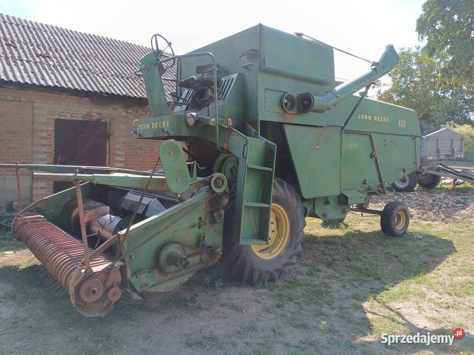 Kombajn John Deere 430 Tomaszów Lubelski sprzedam