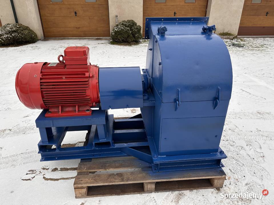 Młyn bijakowy rozdrabniacz rębak do biomasy Grajewo