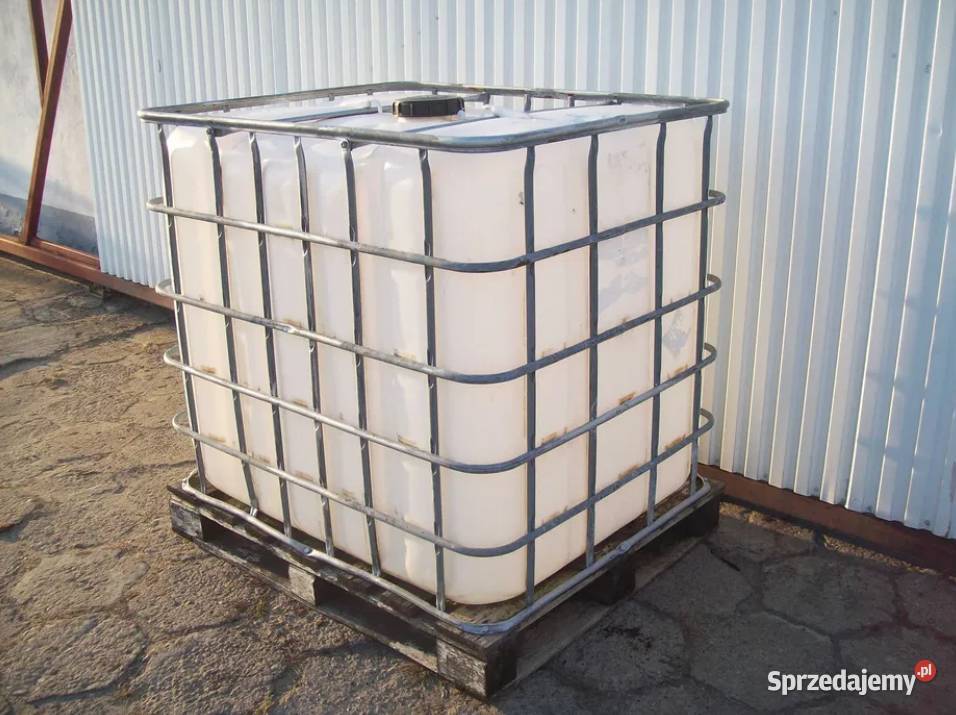 Zbiornik 1000L Mauzer zbiornik na wodę czysty na Zbiorniki na deszczówkę Zbiorniki na deszczówkę lubelskie Lublin