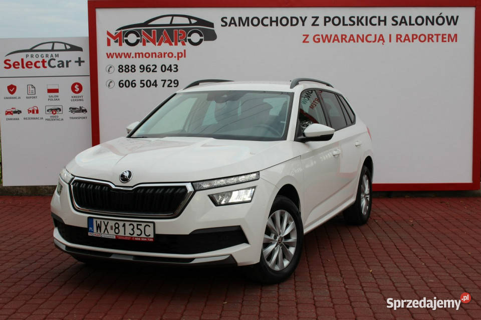 koda Kamiq AMBITION TSI 115 Salon Polska Rok produkcji 2021 Kamiq
