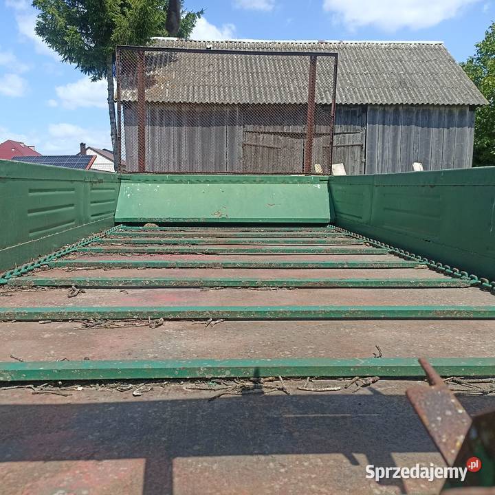 Rozrzutnik obornikazgrabiarka siewnik 15 lejek Wszachów
