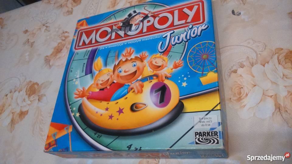Gra Monopoly Junior w stanie planszowe Tuszkowo