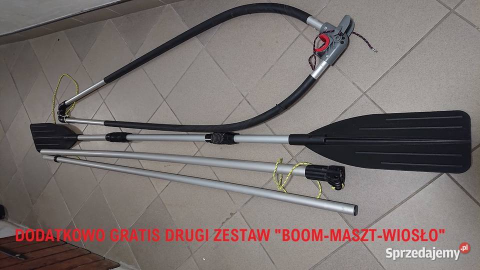 Deska windsurfing żagiel 2x Bom 2x maszt wiosło Władysławowo