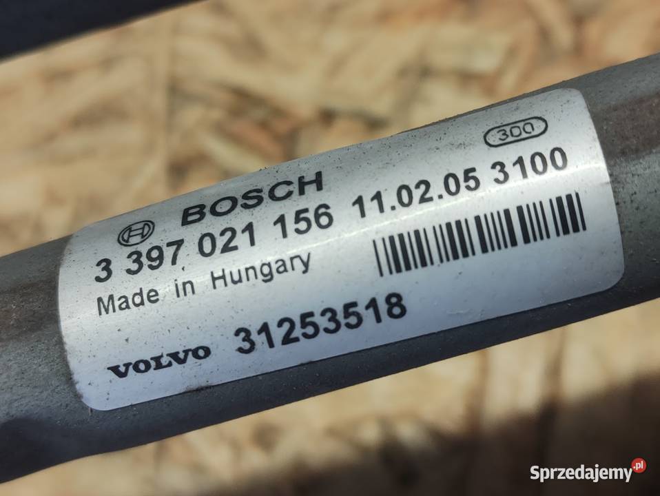 Mechanizm Silniczek Wycieraczek Przód Volvo V50 Silniki wycieraczek wielkopolskie Pleszew