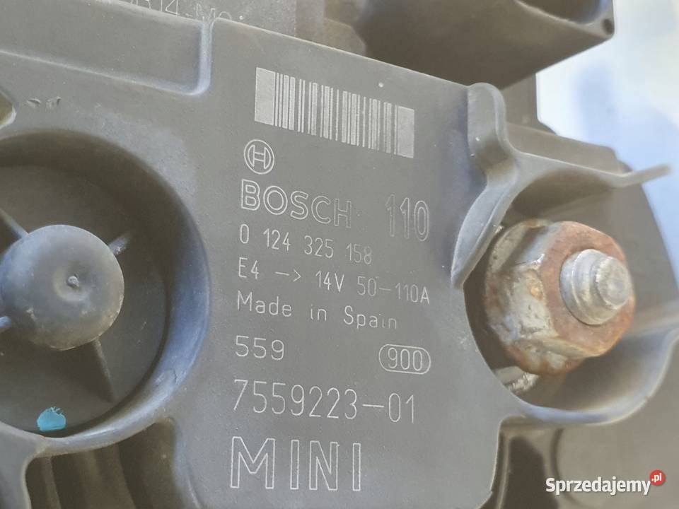 ALTERNATOR Mini One R50 R53 16 16V 110A bosch osobowe Rudka