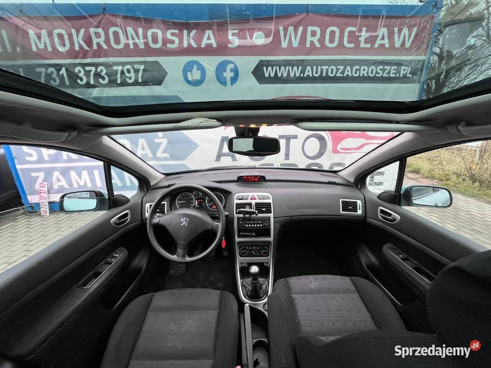 Peugeot 307sw 16 LPG 2005 7 osobowy Panorama Dl Wrocław
