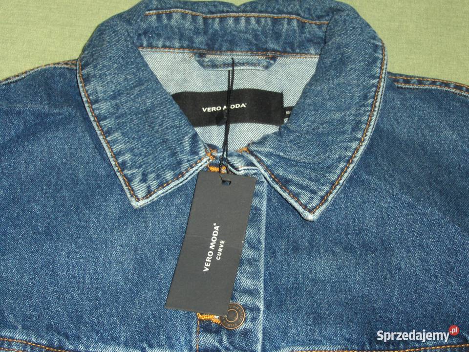 Vero Moda Kurtka jeansowa Bawełna R5052 NOWA niebieski Moda i Styl