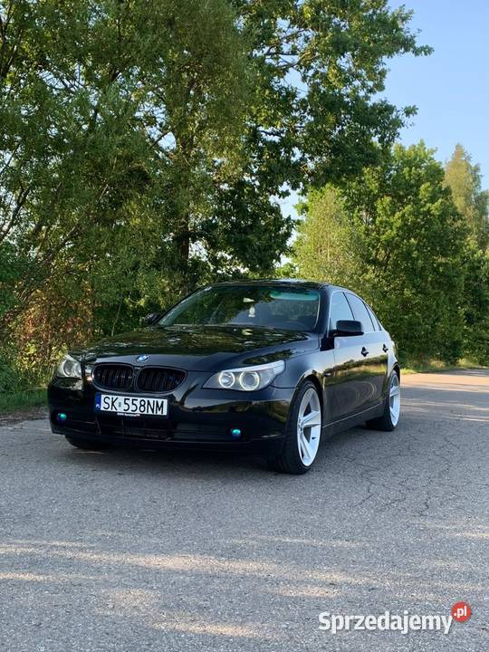 BMW e60 25 LPG r6 bixenon navi skóra szyberdach czujnik zmierzchu Zawiercie