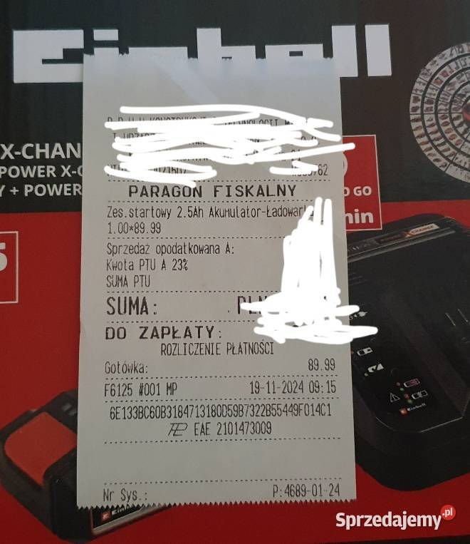 Akumulator einhell kujawsko-pomorskie Pakość