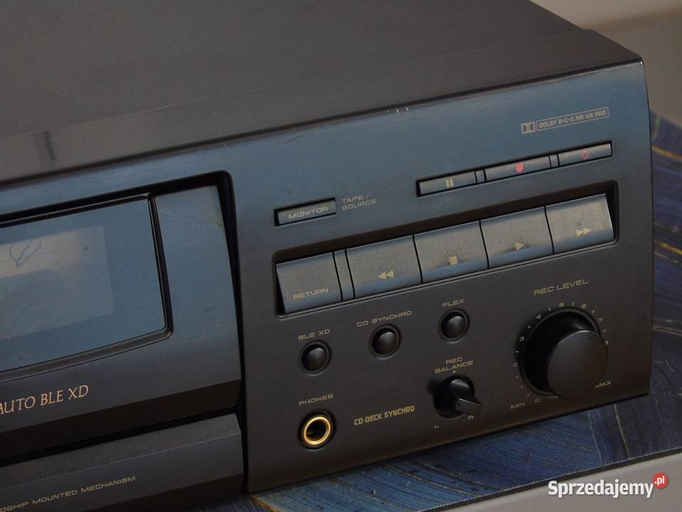 Magnetofon kasetowy Pioneer CTS540S 3 głowice Jasło