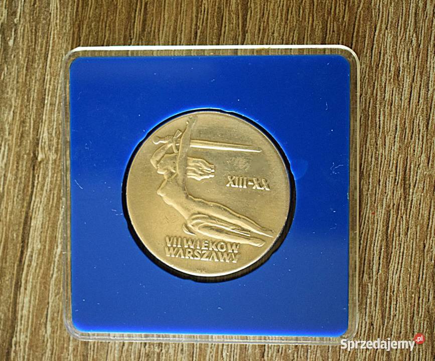 Warszawska Nike moneta z 1965 nominał 10 PRL Chełmno