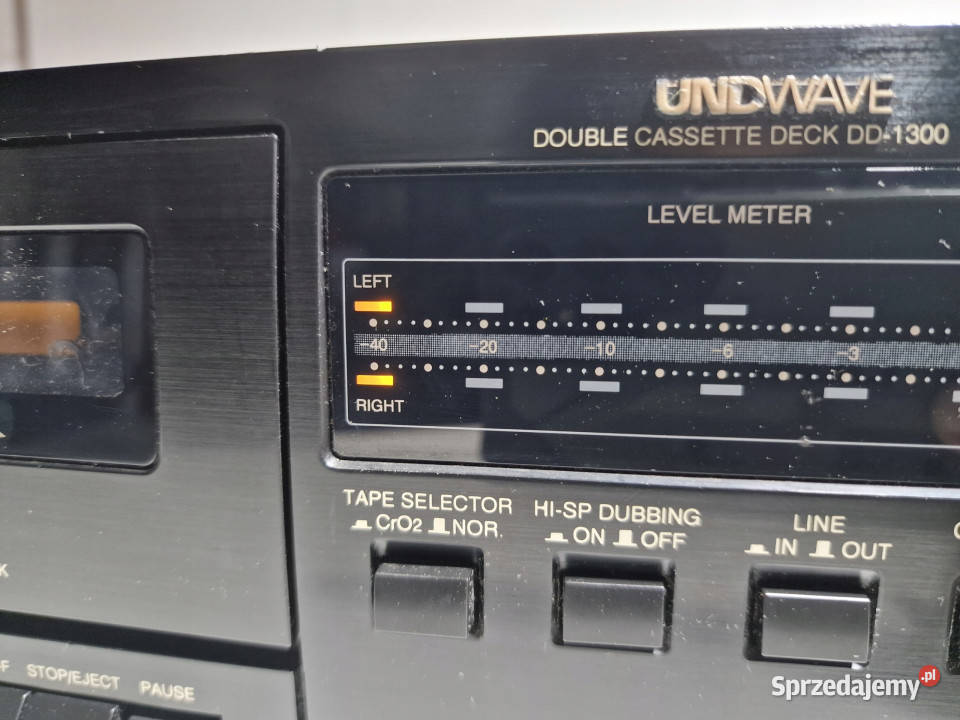 Soundwave Cassette Deck magnetofon DD1300 DD Międzychód