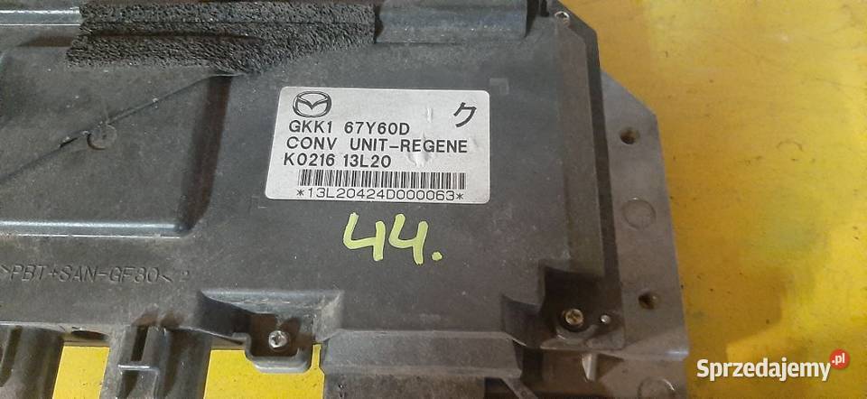 Komputer sterownik ECU Mazda 6 2013r GKK1 67Y60D osobowe Włoszczowa