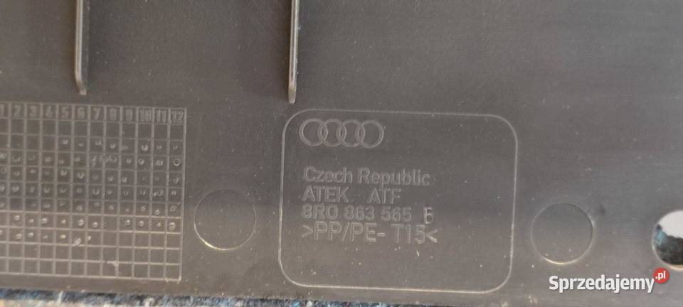 AUDI Q5 8R PODŁOGA BAGAŻNIKA 8R0863462D Zestawy części blacharskich