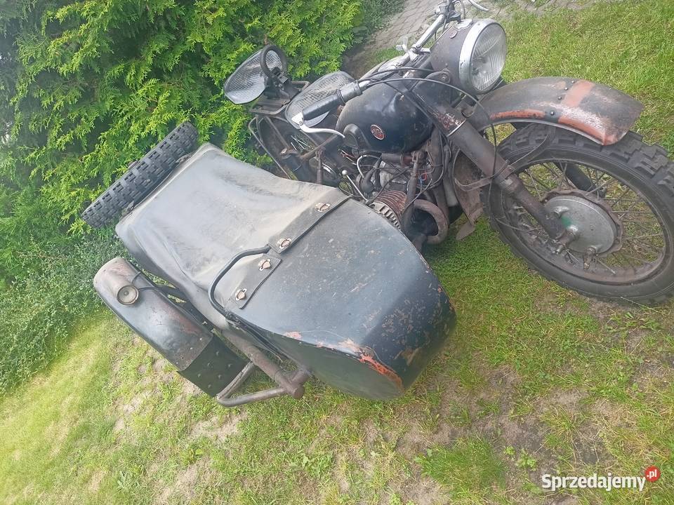 M72 M72 z wózkiem bocznym 25055km Bydgoszcz