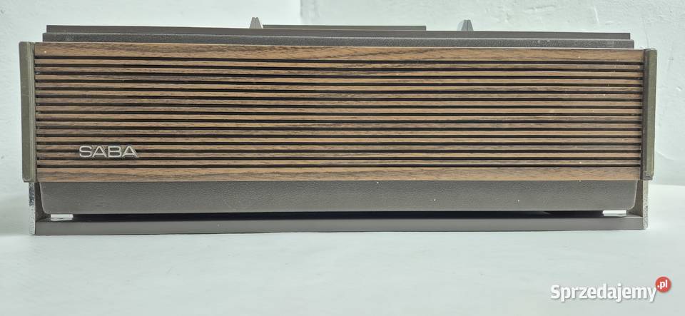 Kultowy magnetofon szpulowy SABA TG 454