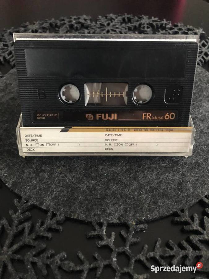 kasety magnetofonowe metalowe chromy Maxell Basf małopolskie Kraków sprzedam