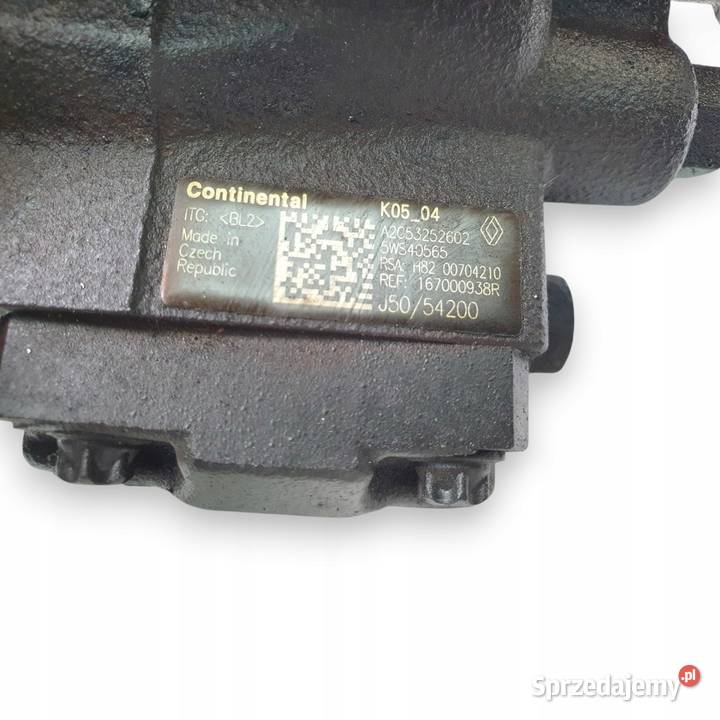 POMPA WTRYSKOWA Renault Scenic Megane Clio 15 lubelskie