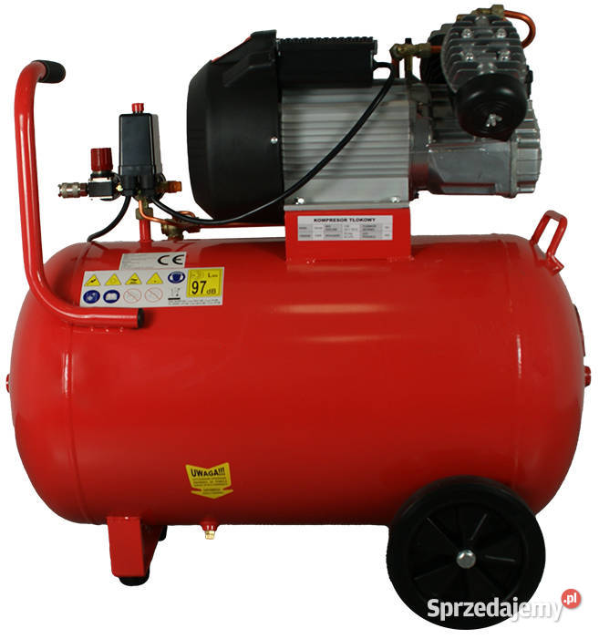Kompresor tłokowy ZVA100 Kupczyk 100l 370lmin Warka