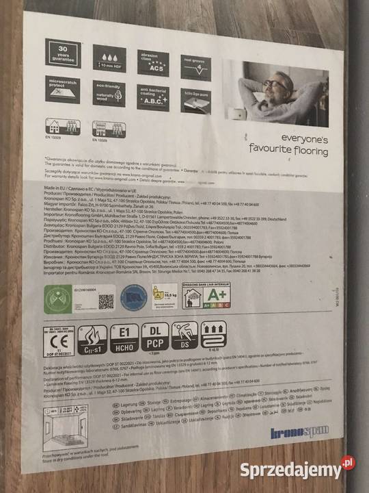 Panele podłogowe dąb polski 8169 supreme vario sprzedam